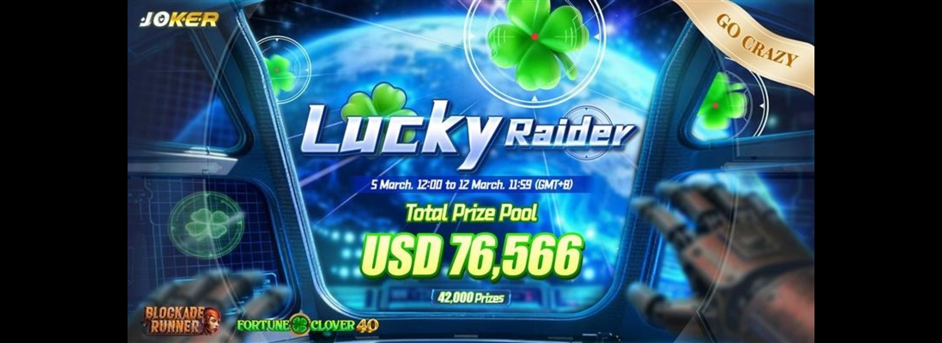 幸运掠夺者：Joker Go-Crazy 锦标挑战赛